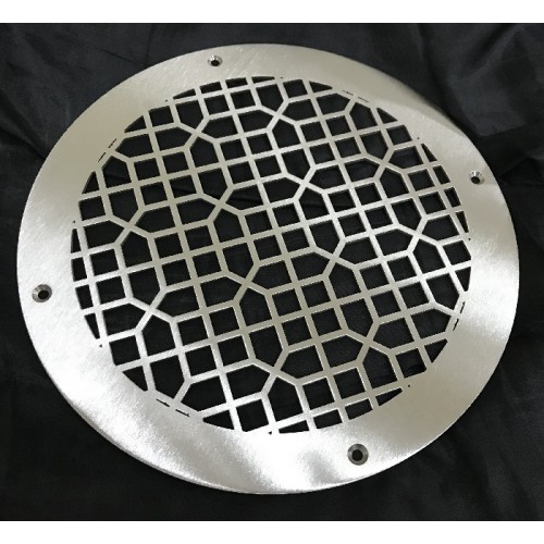 иляционная решетка для подоконника металлическая Decor/плоская/НС
