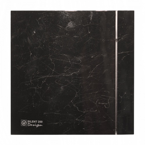 Накладной вентилятор Soler&Palau SILENT-200 CZ MARBLE BLACK DESIGN 4C